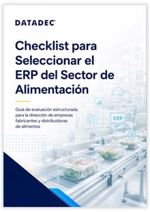 checklist alimentacion